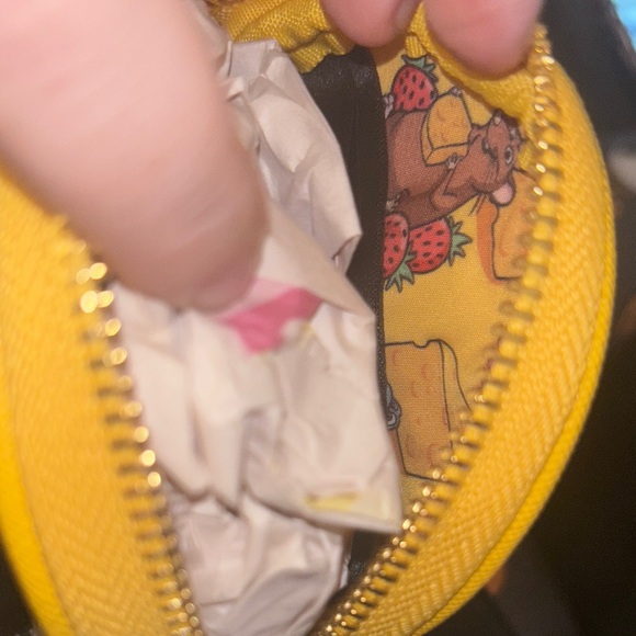 Loungefly Yellow and Blue Ratatouille Coin Pouch - Picture 3 of 4